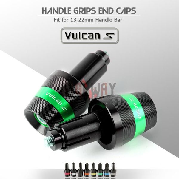 

cnc 7 / 8''22mm алюминиевой крышки handlebar ручка бар концы захваты вес заглушка для вулканцев 650cc