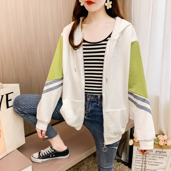 

75 полиэфир 25 cottonautumn с капюшоном sweaterwomen длинным рукавом сыпучих соответствующего цвета тонкий кардиган 75 полиэфир 25 cottonaut, Black