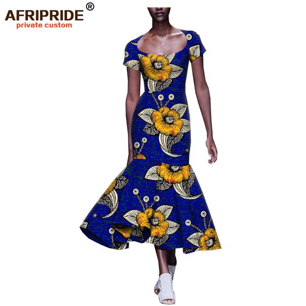 

original african dresses for women low cut fashion african style women clothing bazin riche skirt cotton plus sizea722508, Black;gray