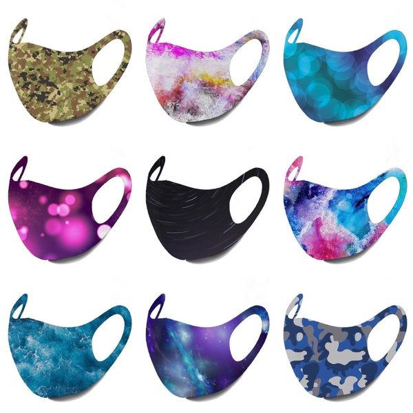 

fashion floral print windproof anti-uv biden mask outdoor sports cycling face mask lady summer neckerchief neck protecto #602#575