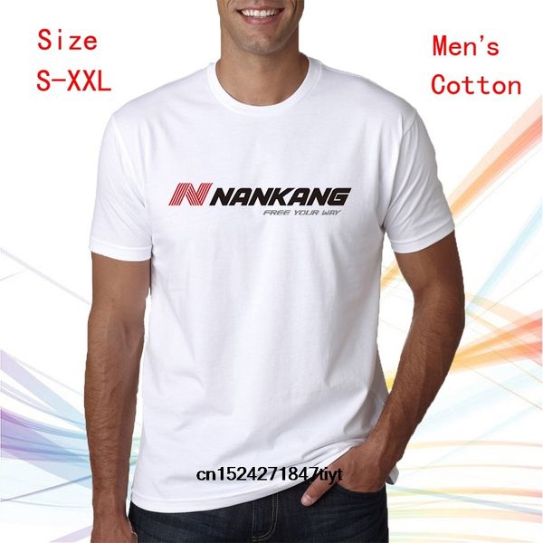 

new fashion nankang logo printed t shirt mens punk shirt summer tee cotton