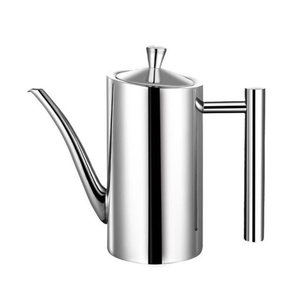 

cruets storage large capacity stainless steel dispenser oil bottle leakproof