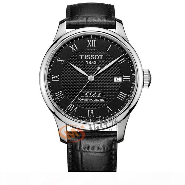 

t006.407.16.053.00 brand luxury digital casual watch men business wristwatch automatic mechanical fashion wrist watches, Slivery;brown