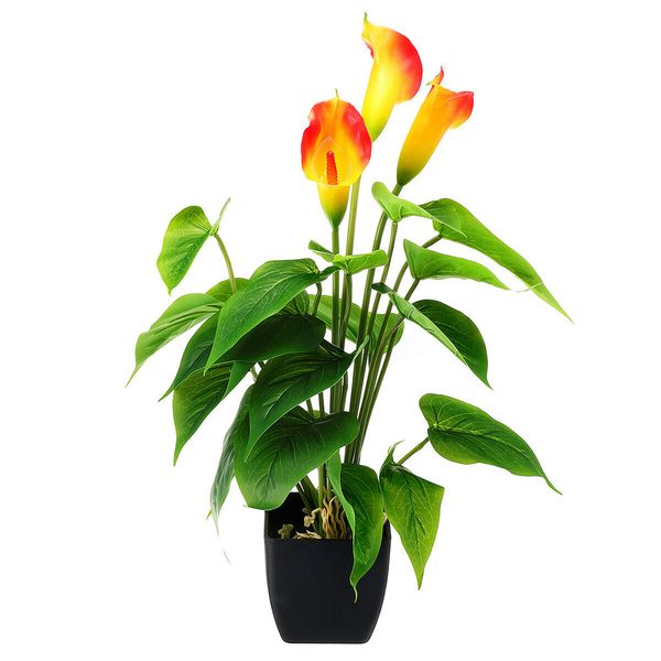 

potted lifelike studios easy clean fake evergreen artificial plant home decor