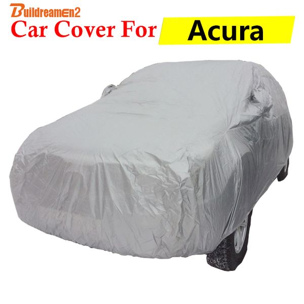 

buildreamen2 car cover sun shade outdoor anti-uv sun snow rain scratch resistant cover dust proof for cl ilx zdx vigor tsx