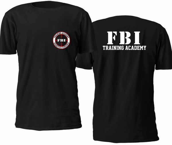 

casual printing tee new fbi academy quantico virginia t shirt size s-4xl man t-shirt