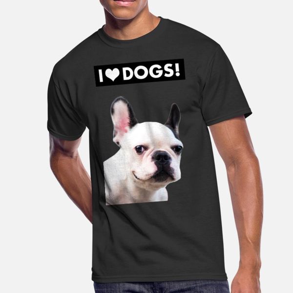 

i heart dogs t shirt men character short sleeve round collar unique fitness building spring autumn vintage shirt
