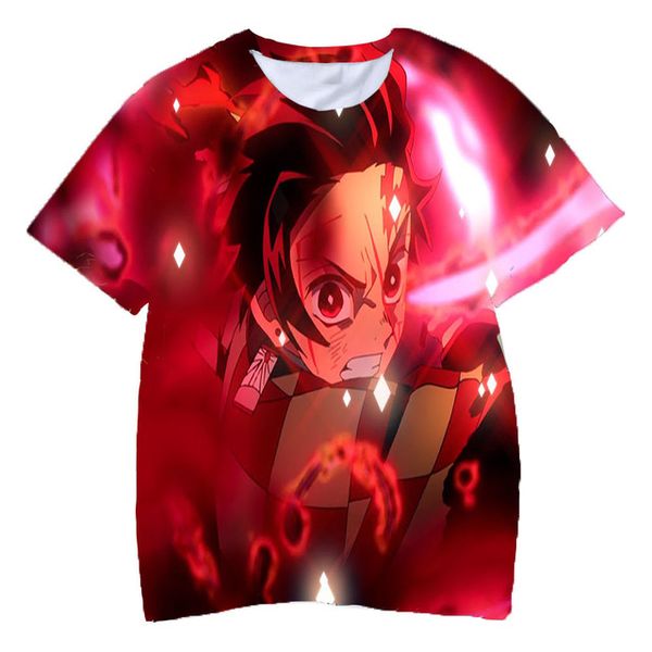 

demon slayer 3d cartoon anime ghost blade boy gifts for 3d print shirts oversized funny hentai men clothing