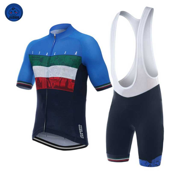 

new 2020 italia team classical bike cycling sets / jersey / bib shorts breathable gel pad multi chooses, Black;blue