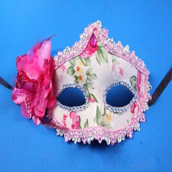 

venetian colors gras balls costume style mardi prom masquerade mask flower assorted rhinestone masks party lace fantasy bpzii tore2010