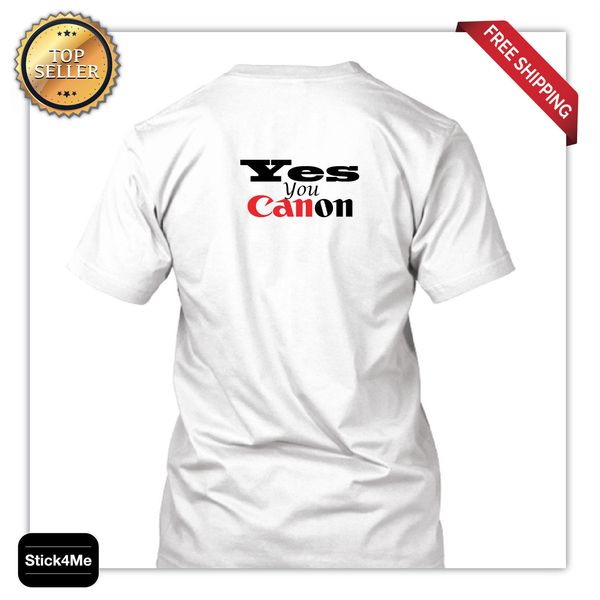 

summer fashion yes you can t-shirt high-quality printing pgrapher t-shirt lover short summer men clothing