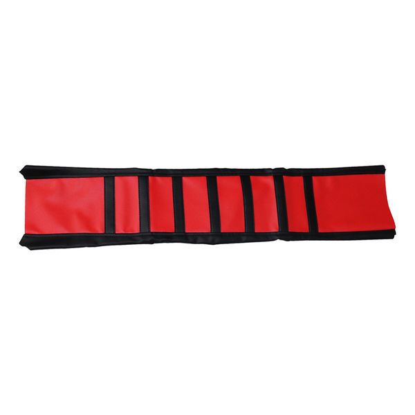 

motorcycle seat cover universal gripper rubber, double stitched seams