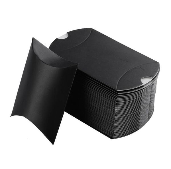 

pillow candy 50pcs/lot kraft packaging favors gift price party box supply wedding boxes colorful home small birthday garden2010 acvbz