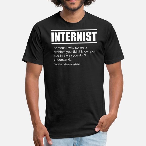 

funny description internist edition t shirt men crazy tee shirt plus size 3xl vintage crazy building spring outfit shirt