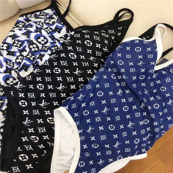 

multi color printing bright one piece bikini swimwear women swimsuit bathing suits bathing suit sets european and american11