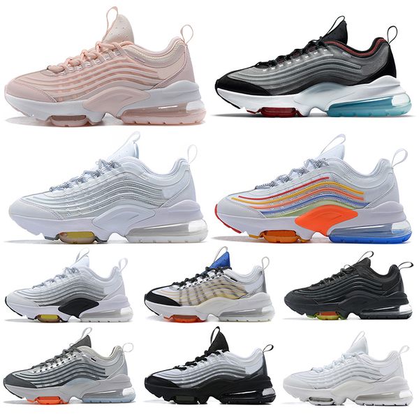 

новые zm950 950 мужчин женщин кроссовки черные белые наружные мужские подушки женские тренажёры спорт кроссовки бегунов размер 36-45