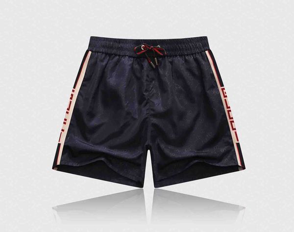 

2020 men summer board shorts mens swimming trunks shorts surf swimwear beach short swimsuit running shorts men joggers gym, Black