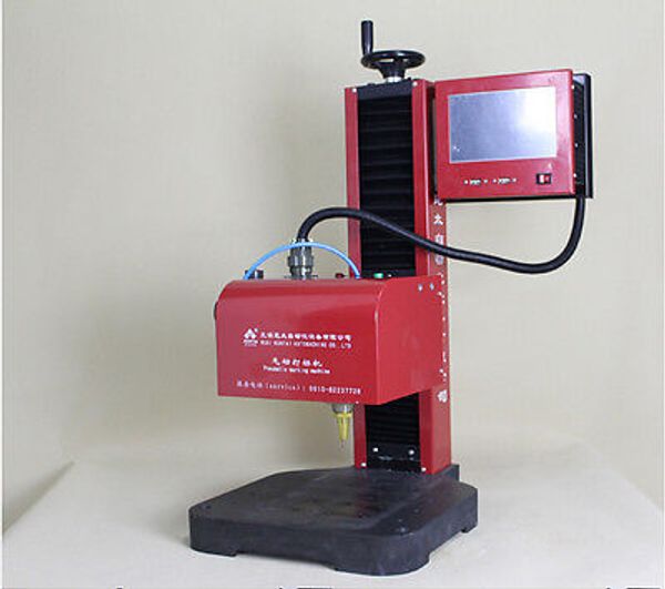 

7" touch screen pneumatic dot peen metal print integrated marking machine kt-qd07 ac110-220v generic brand new rh