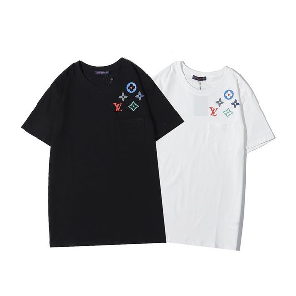 

2020 sexiness t-shirt mens clothing short sleeve women punk hip hop print letter summer skateboard couples beverly hills casual tees, White;black