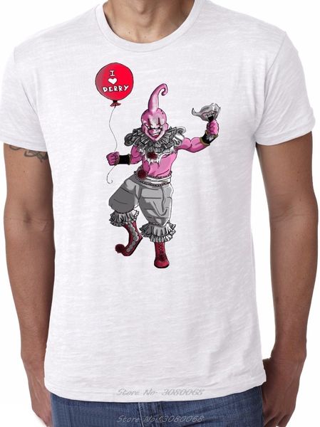 

pennywise it t-shirt funny majin buu dbz cotton clown stephen king custom t shirts t shirt design tees