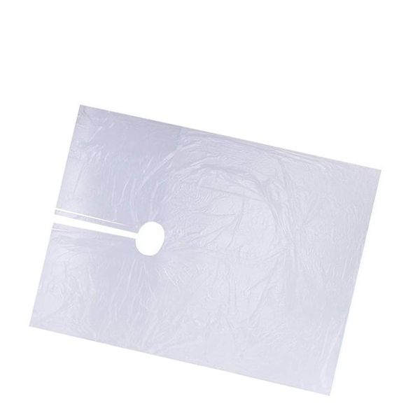 

disposable hairdressing shawl perm dyed hair cape gown hair coloring capes transparent scarf waterproof membrane sa