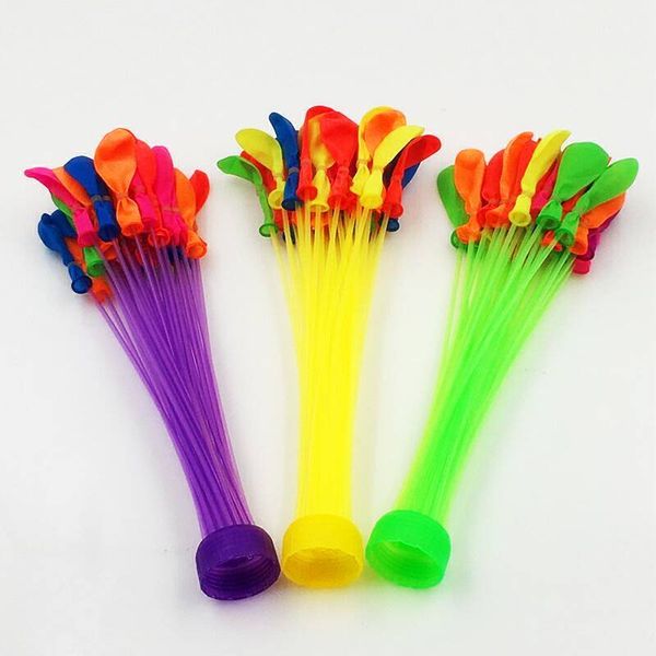 

water balloons 111pcs/pack summer holi party game toy biodegradable latex neon