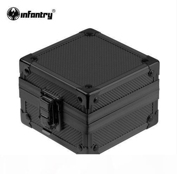 

пехота мода рок стиль upgrade черный алюминиевый подарочная коробка показать витринах коробки для часов браслеты new, Black;blue