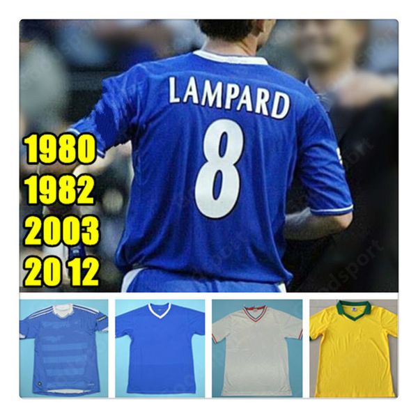 

retro 80 82 03 12 lampard gudjohnsen hasselbaink soccer jersey zola veron mutu drogba 2011 2012 terry robben classic vintage shirt, Black;yellow
