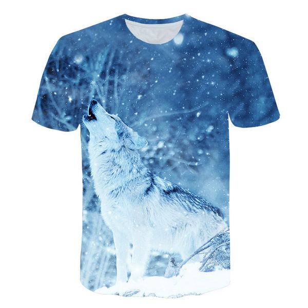

wolf animal cool wolf male 3d print shirts hippie aesthetic harajuku men clothing