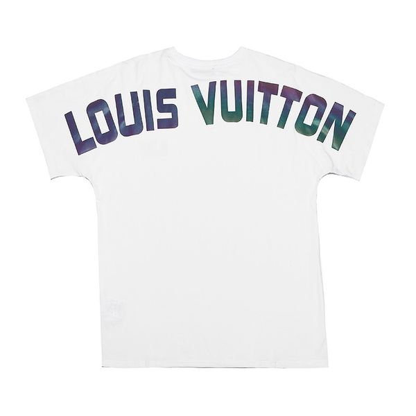 

2020 new arrival exquisite and original design men's and women's t-shirt pure cotton and short sleeve luxury t-shirt size m-3xl hi, White;black