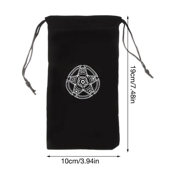 

board pocket velvet table deck games for bag bags 19x10cm cards game tarot entertainment storage card cloth party playing gidfk rimmer