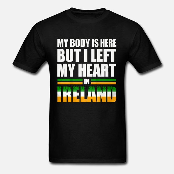 

men t shirt my body is here but i left my heart in ireland women t-shirt