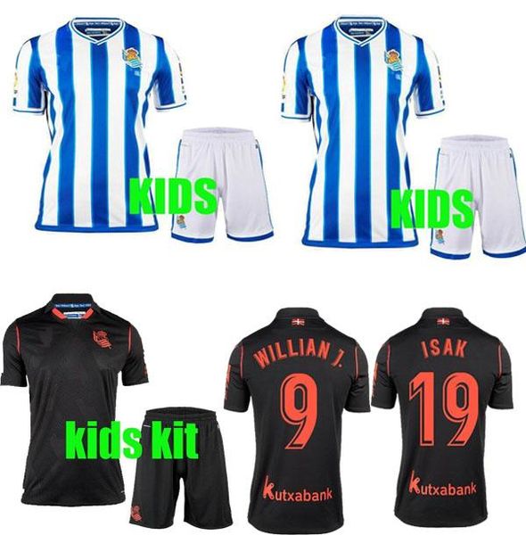 

20 21 real sociedad soccer jerseys commemorate 2020 2021 royal society prieto granero girretxe carlos football shirts kids kits, Black
