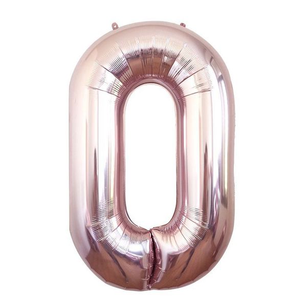 

home balloon helium diy aluminum foil wedding number shape party decoration
