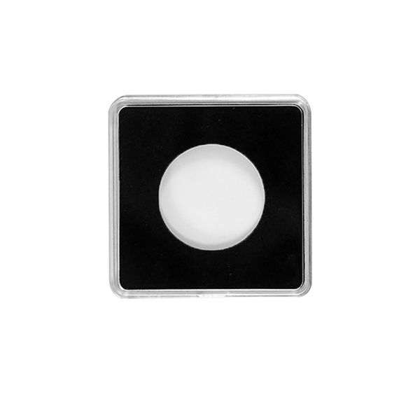 

10pcs case storage box transparent gaine coin capsule container square home