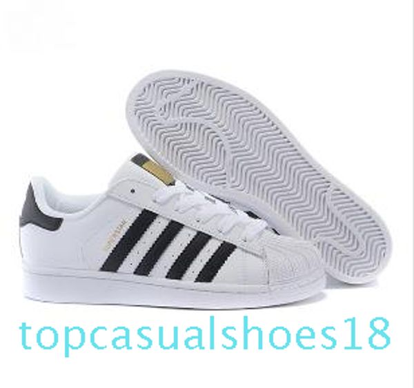 

2018 casual originals super star white hologram iridescent superstars 80s pride sneakers super star women men sport casual shoes 36-45 t18, Black