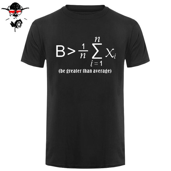 

be greater than math joke funny math teacher t shirt tshirts men cotton short sleeve t-shirts