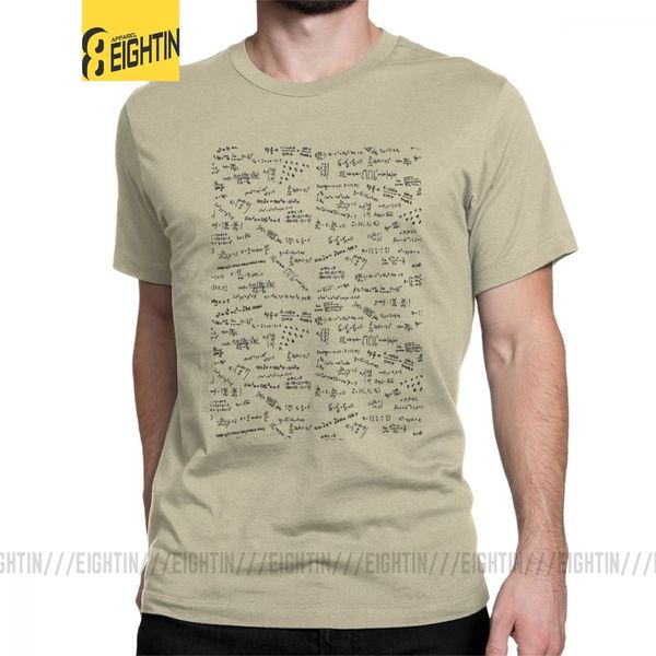 

математические формулы и цифры t shirt men pure cotton t-shirt физика geek уравнение nerd tee shirt short sleeve tops подарок