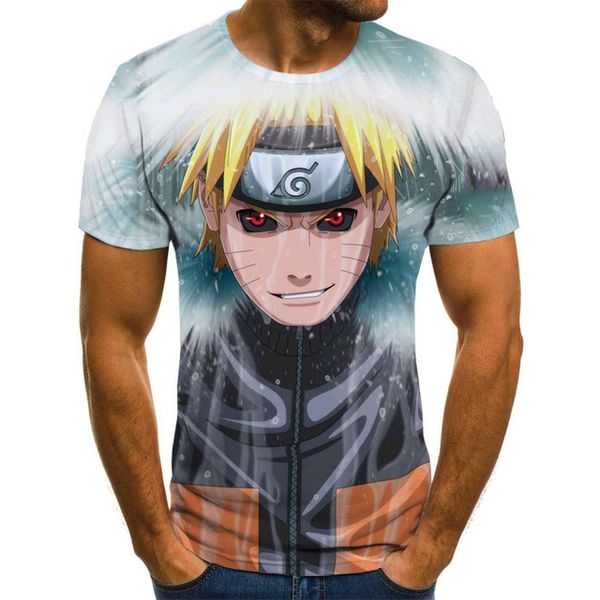 

the 3d print shirts anime plus size kawaii men clothing