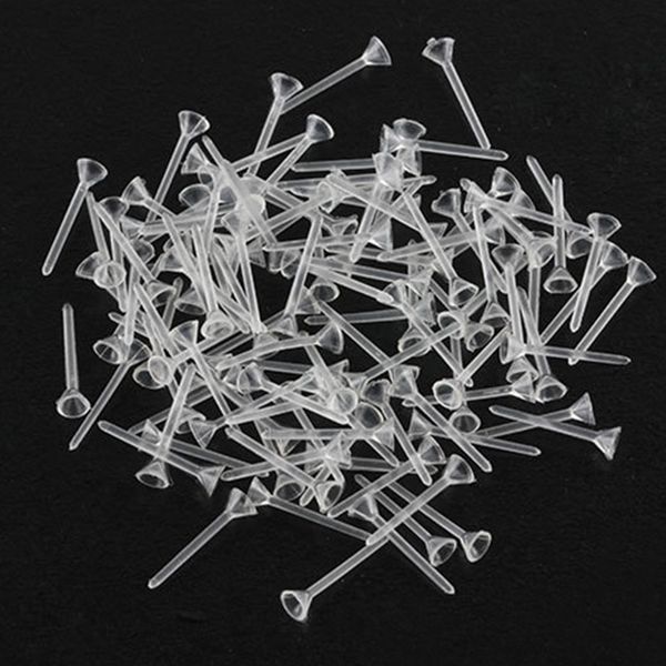 

100pcs moss micro landscape fixed needle bar diy materials,doll ornaments acupuncture needle holding rods