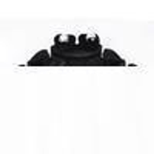 

ice velvet three-ring display stand ring holder, Black