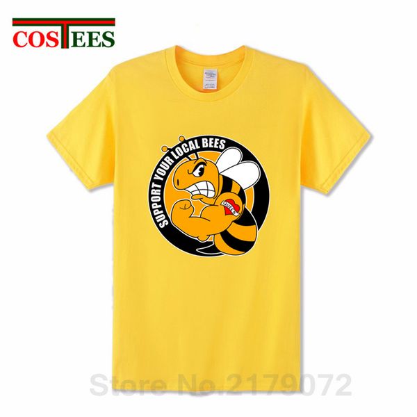 

support your bees t shirt men god save the queen t-shirts save the bees save the world t shirts angry hornet honeybees tee shirt