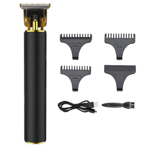 

professional hair clippers men t-blade beard trimmer barber grooming cordless j0pe