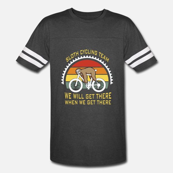 

funny slow sloth cycling team t shirt men customized tee shirt s-3xl gents anti-wrinkle comfortable spring autumn normal shirt