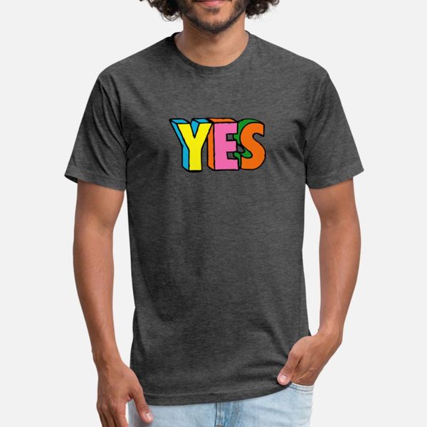 

yes t shirt men anti-wrinkle cotton round neck clothes anti-wrinkle humor spring normal