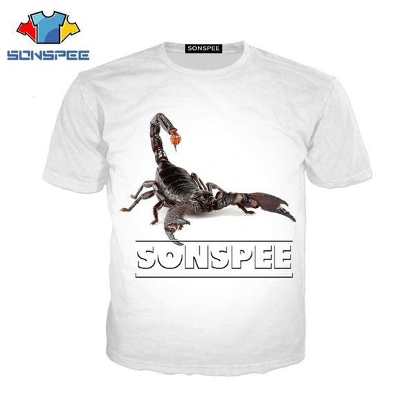 

insect scorpion toxin 3d print shirts plus size plus size anime men clothing