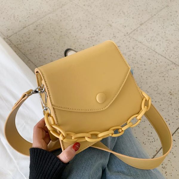

fashion chain design small pu leather crossbody bags for women 2020 female shoulder messenger bag ladies handbags sac a main