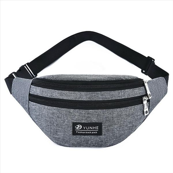 

men women waist fanny pack sport travel belt zipper waist bag crossbody bag ladies waist pack belly bags purse small belt bag
