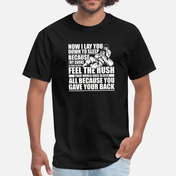 

jiu jitsu now i lay you down to sleep jiu jits t shirt men customize tee shirt plus size 3xl slim sunlight comfortable leisure shirt