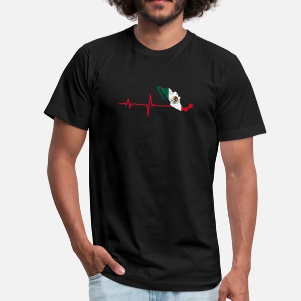 

heartbeat мексика подарок футболка мужчины подарок 100% хлопок s-3xl одежда подарки моды весна осень формальная